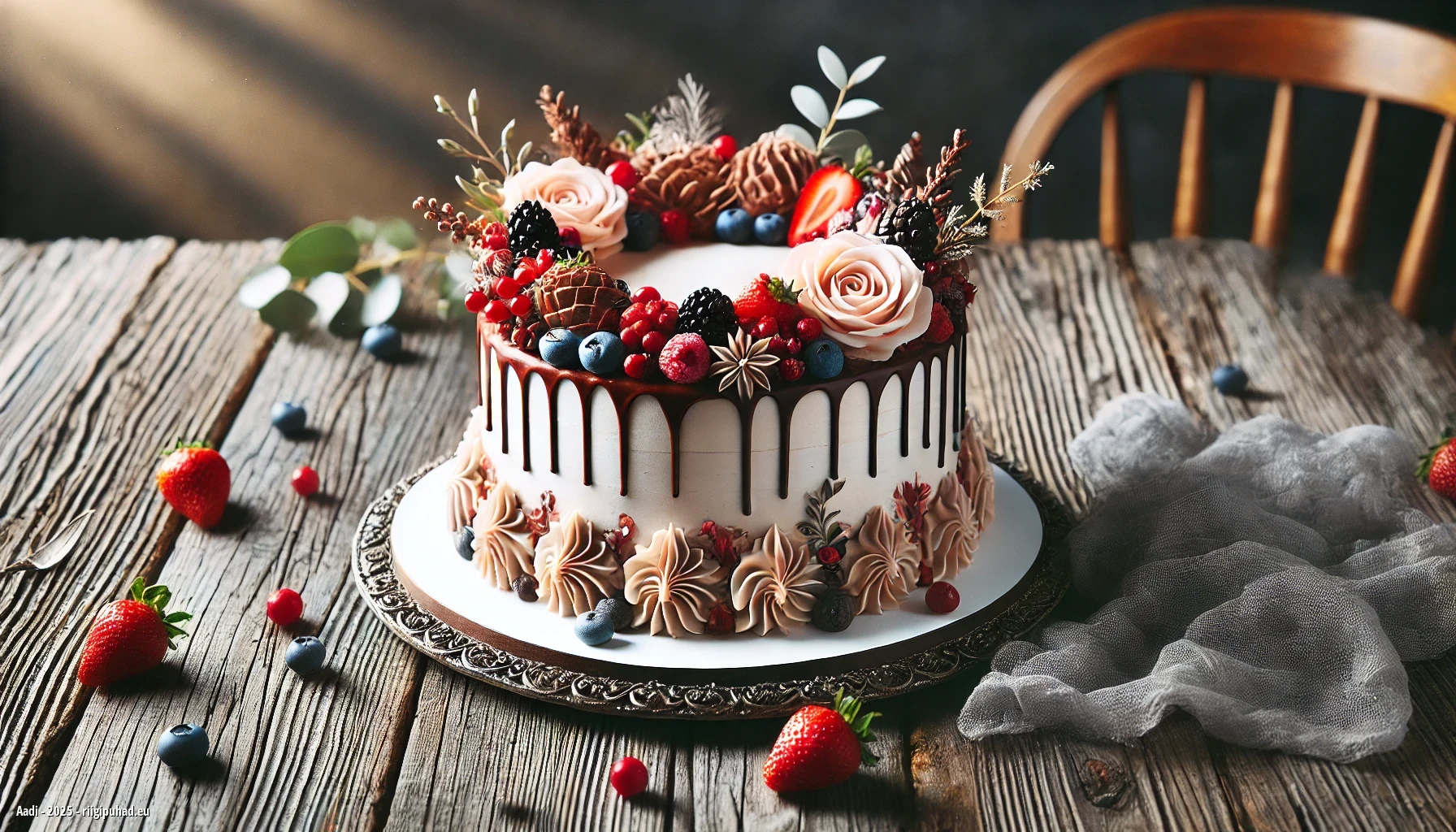 Aadi nimepäevapidu tordilõhnaga