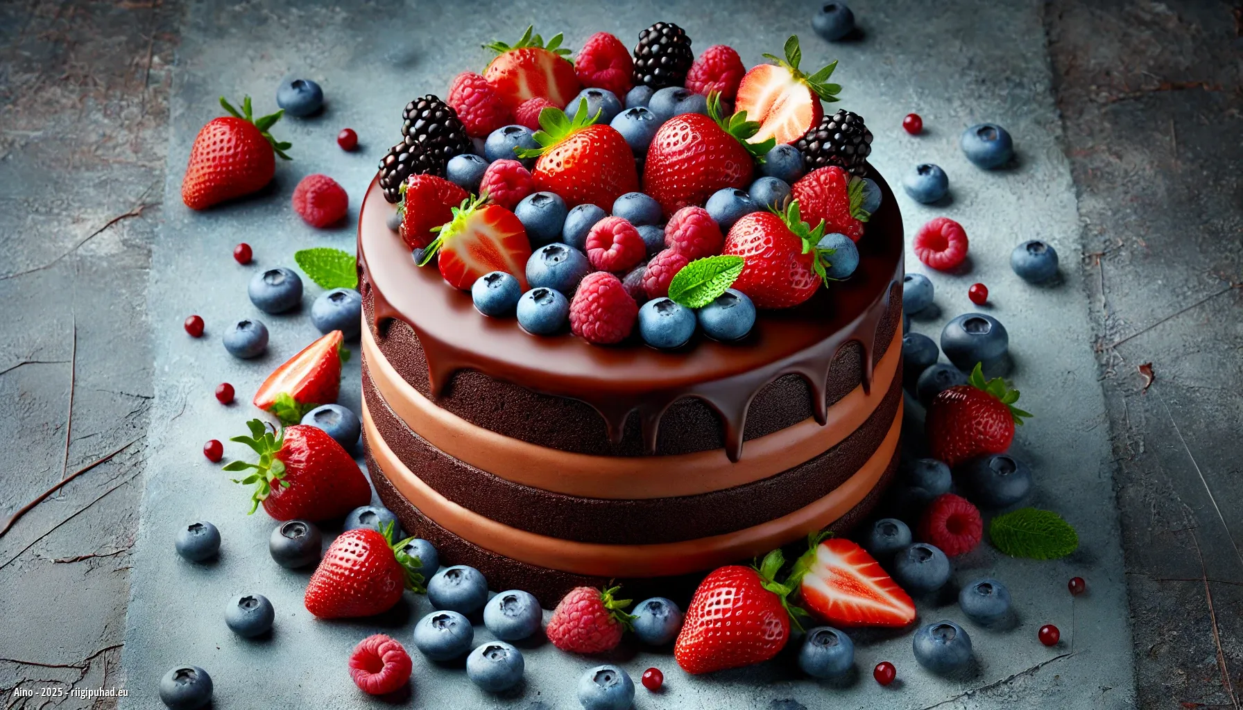 Aino nimepäevapidu uhke tordiga