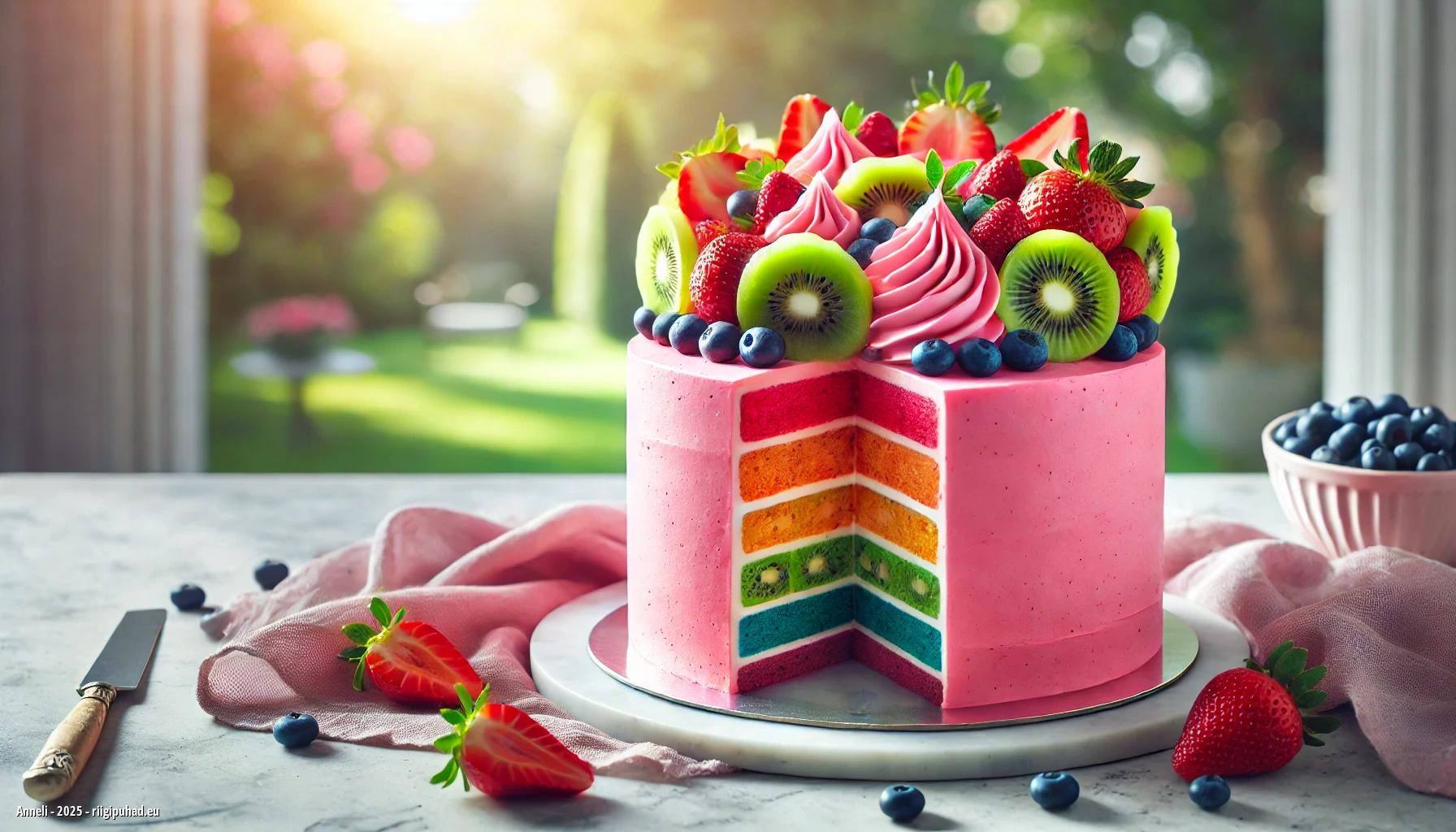 Anneli nimepäev, kus tort teeb päeva eriliseks