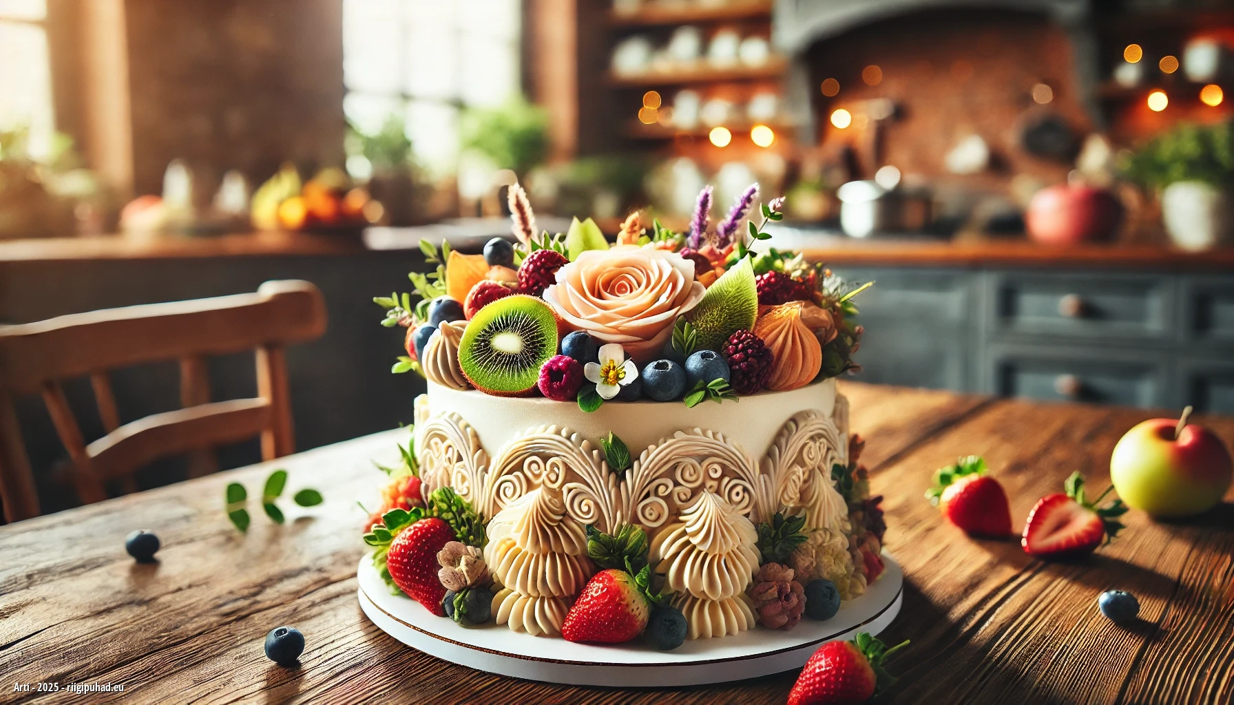 Arti nimepäevaõhtu tordiga