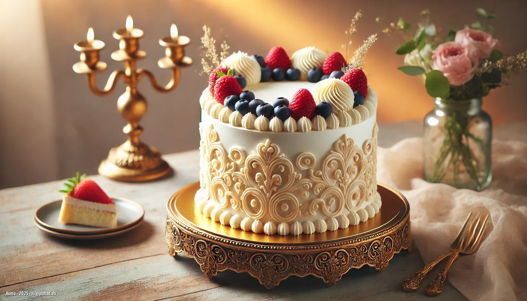 Asmo nimepäev tordiga