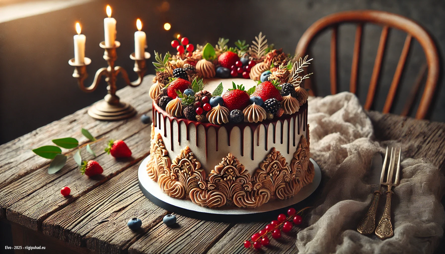 Elvo nimepäevatort - päeva magus kroon