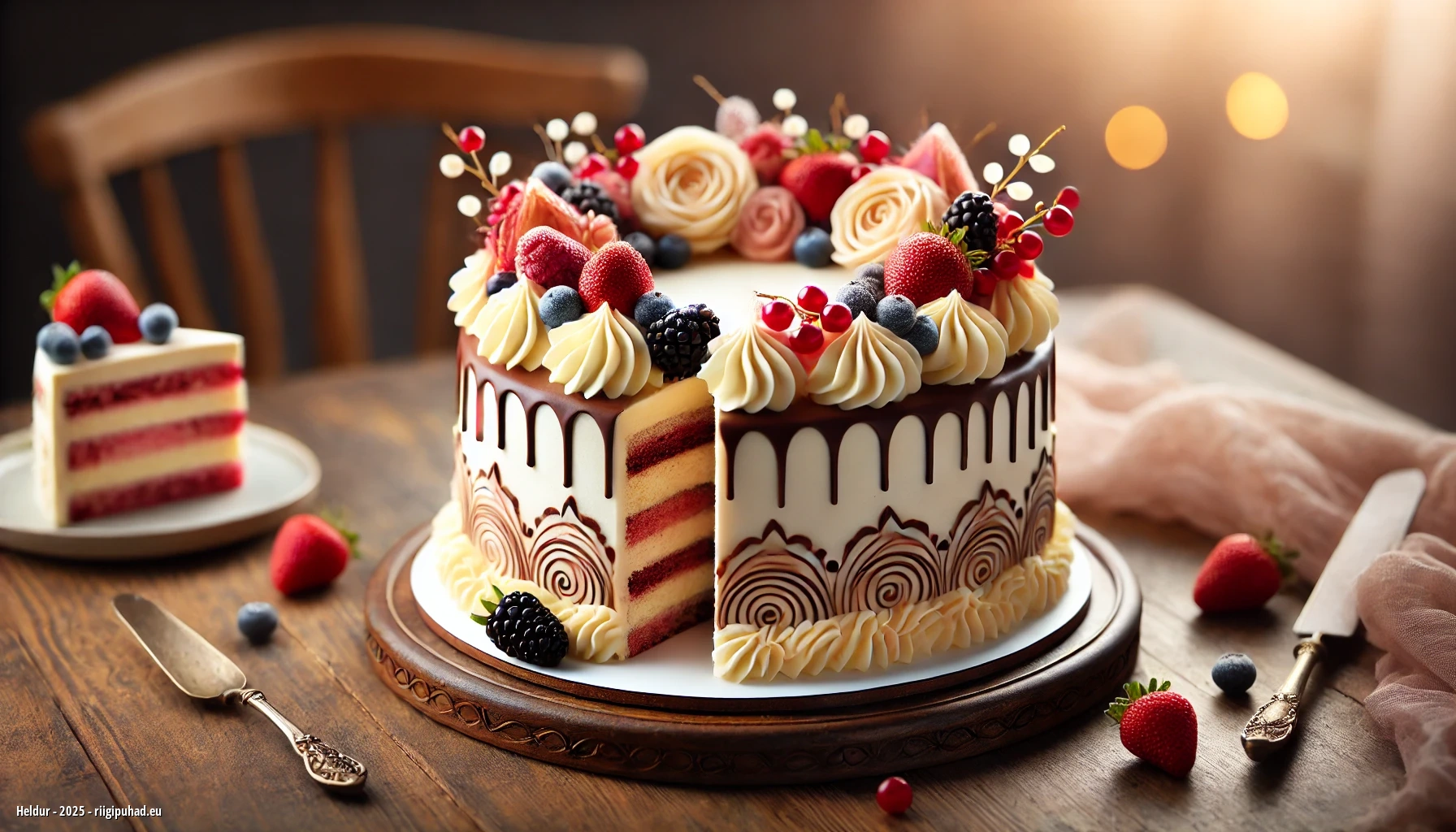 Helduri nimepäevapidu maiustustega