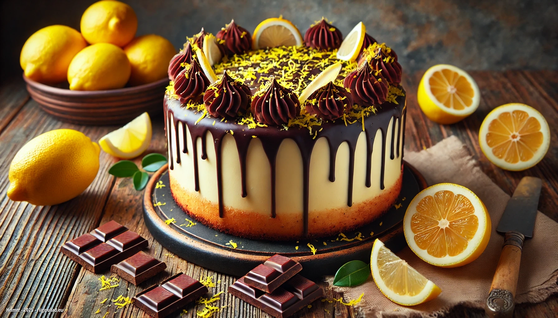 Helmeri nimepäevapidu maiustustega