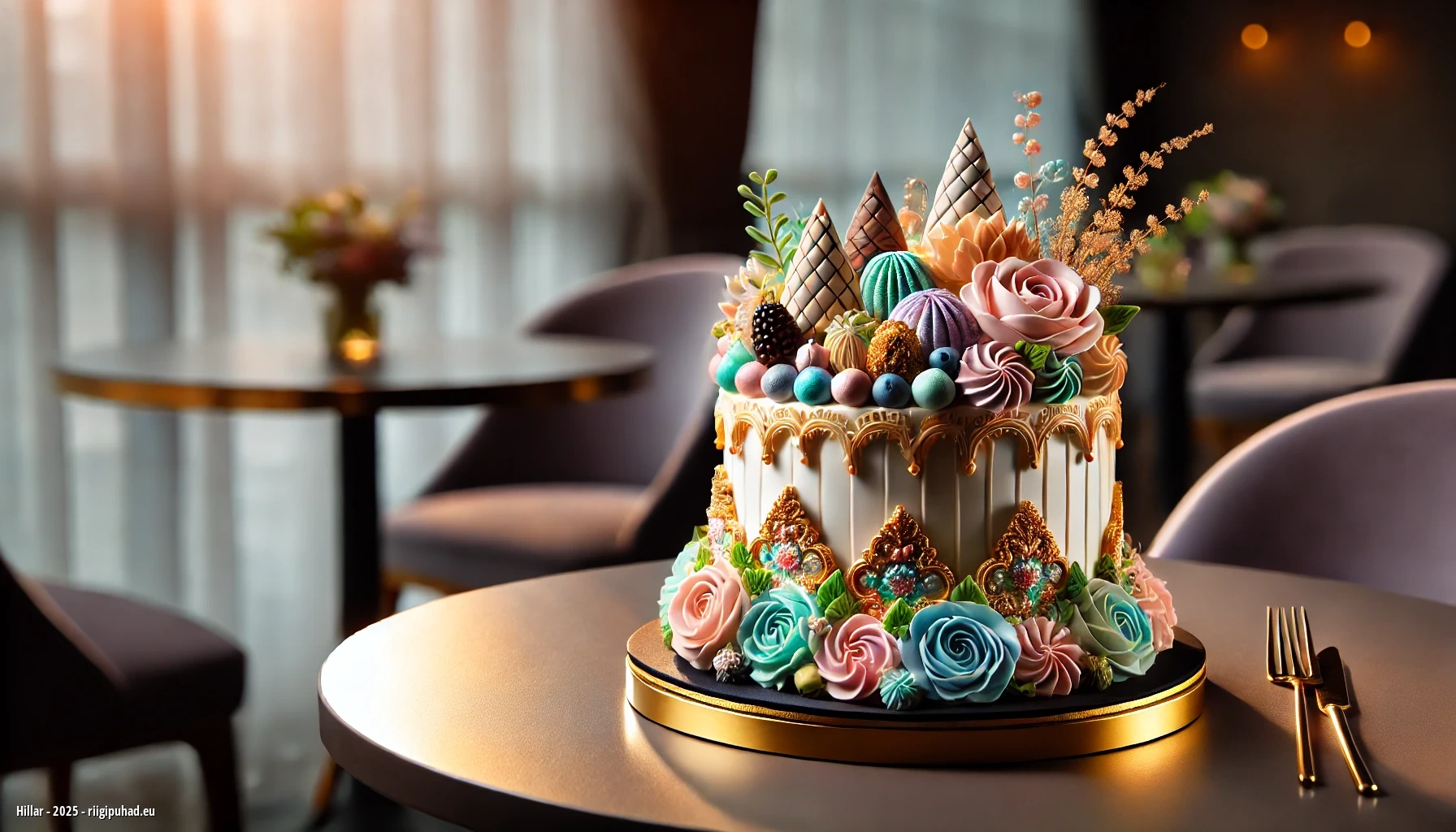 Hillari nimepäevapidu maiustustega