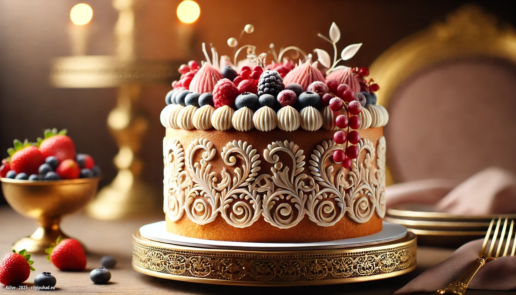 Külve ideaalne nimepäev - tort laual, rõõm südames