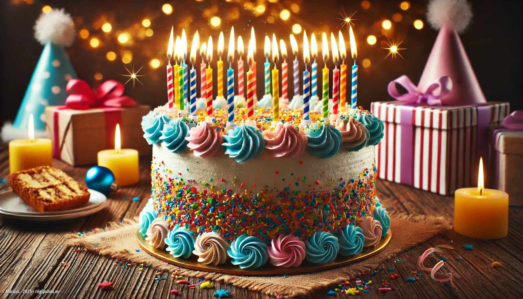 Markuse nimepäevapidu maiustustega