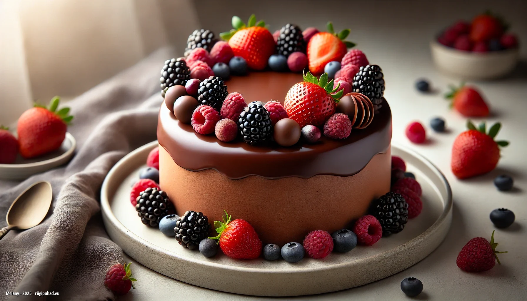 Melanyi nimepäevapidu uhke tordiga