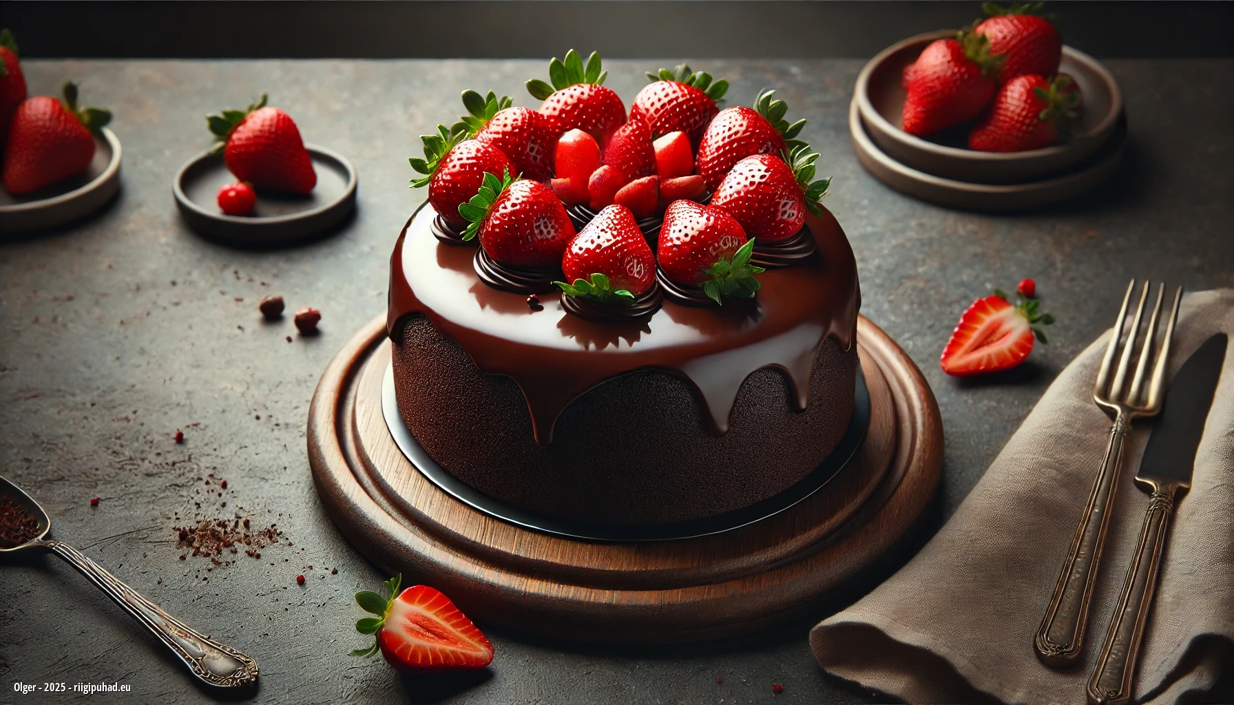 Olgeri magus hetk nimepäeval koos tordiga