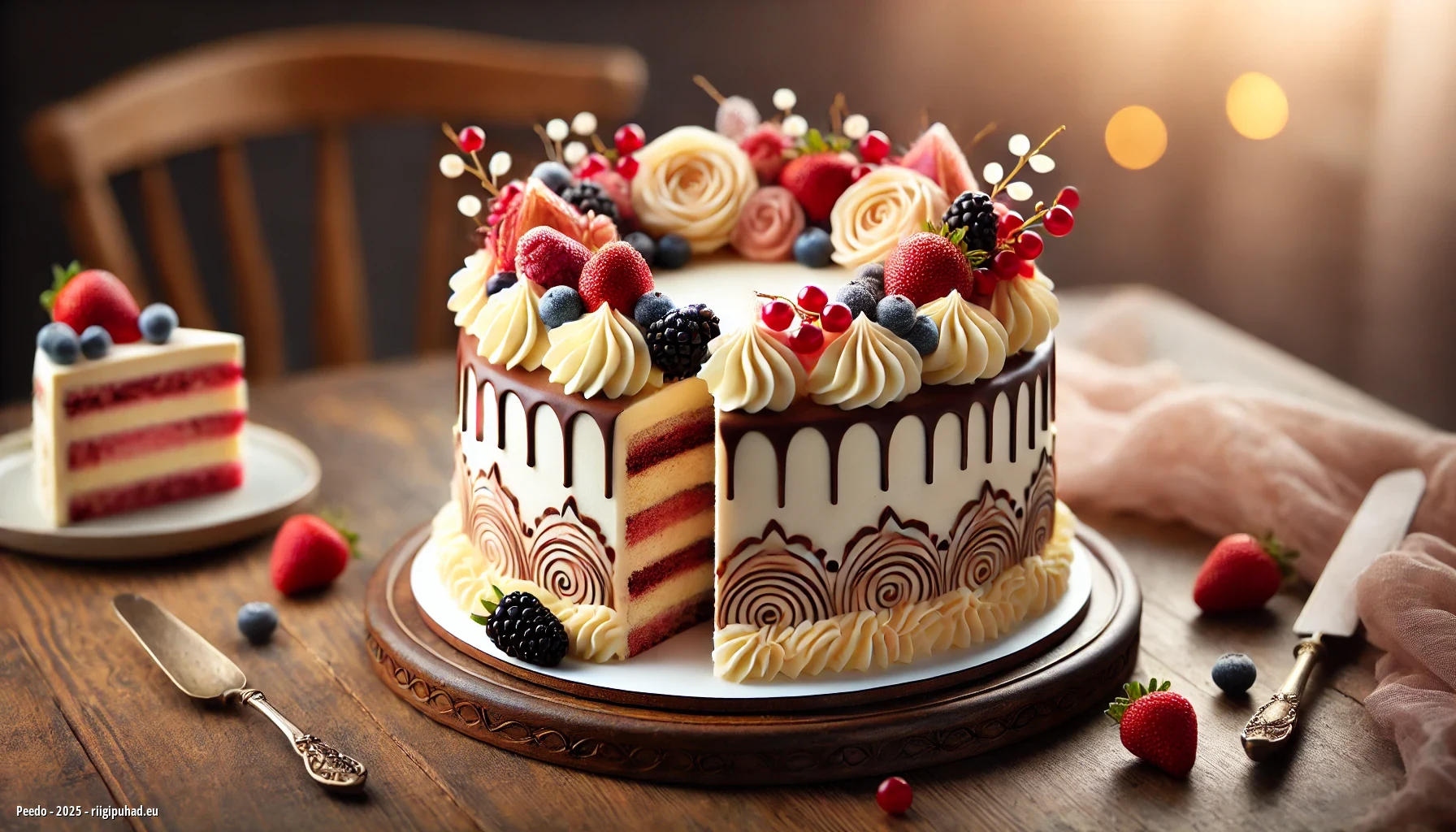 Peedo nimepäeva tähistamine maitsva tordiga