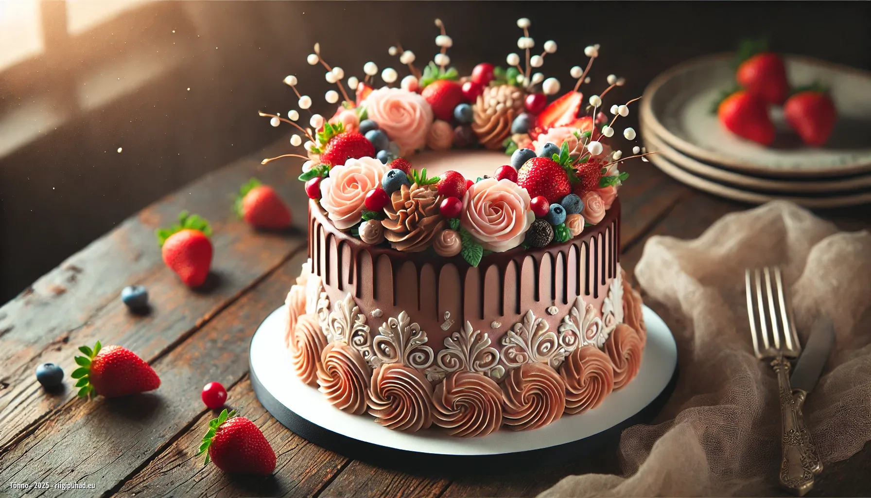 Tõnno ideaalne nimepäev - tort laual, rõõm südames