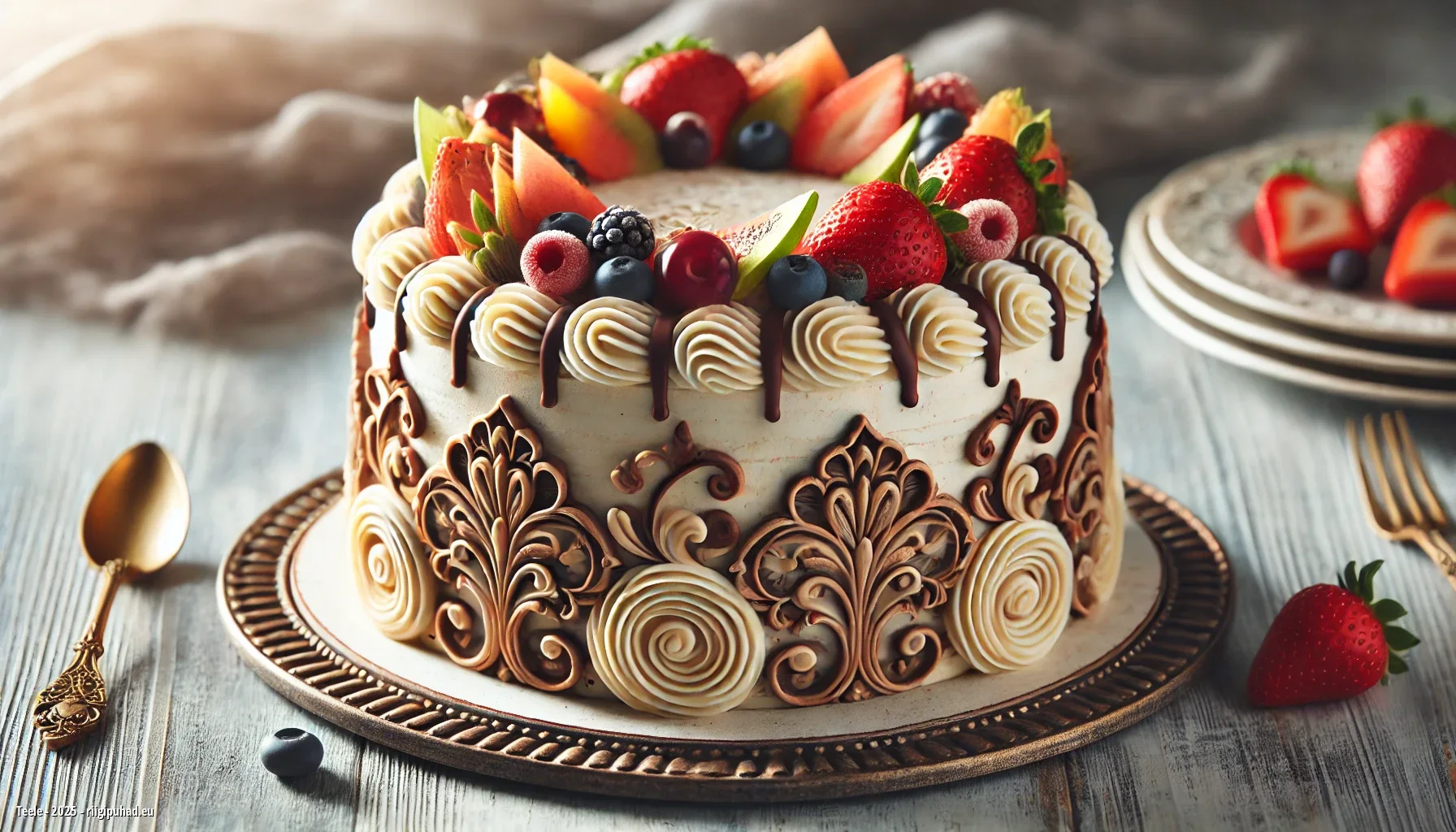 Teele nimepäevaõhtu tordiga