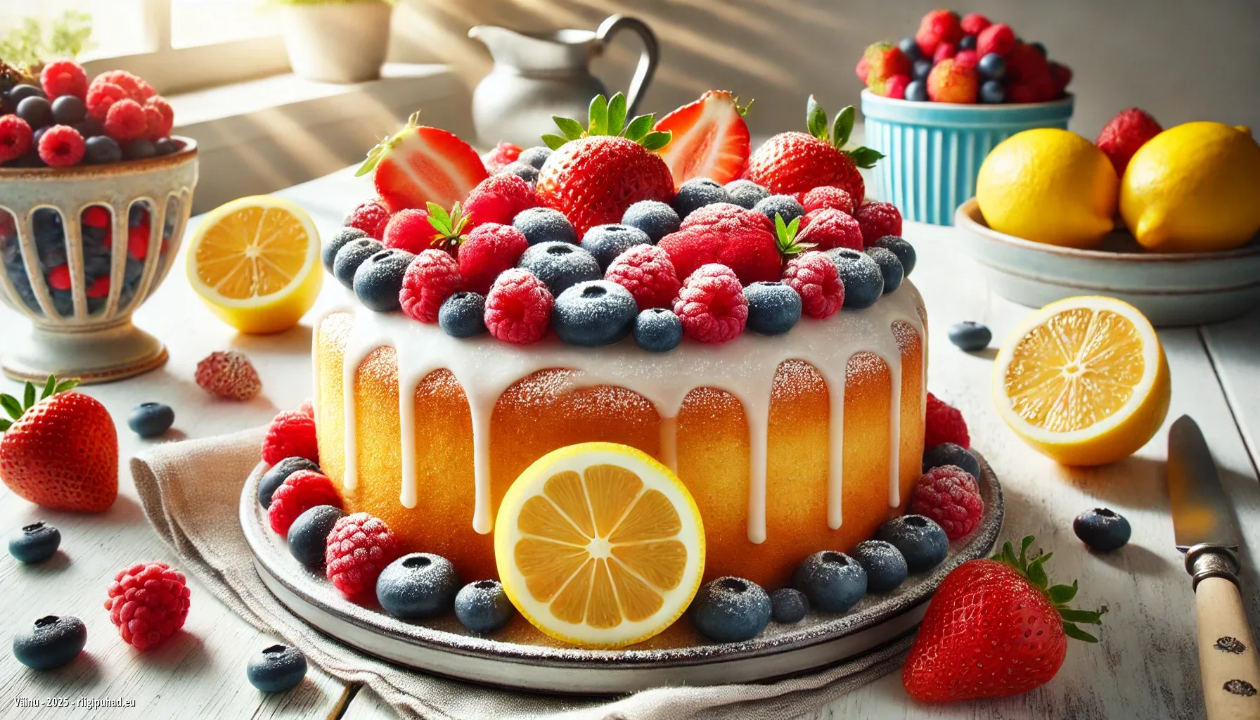 Väinu nimepäevapidu tordiga