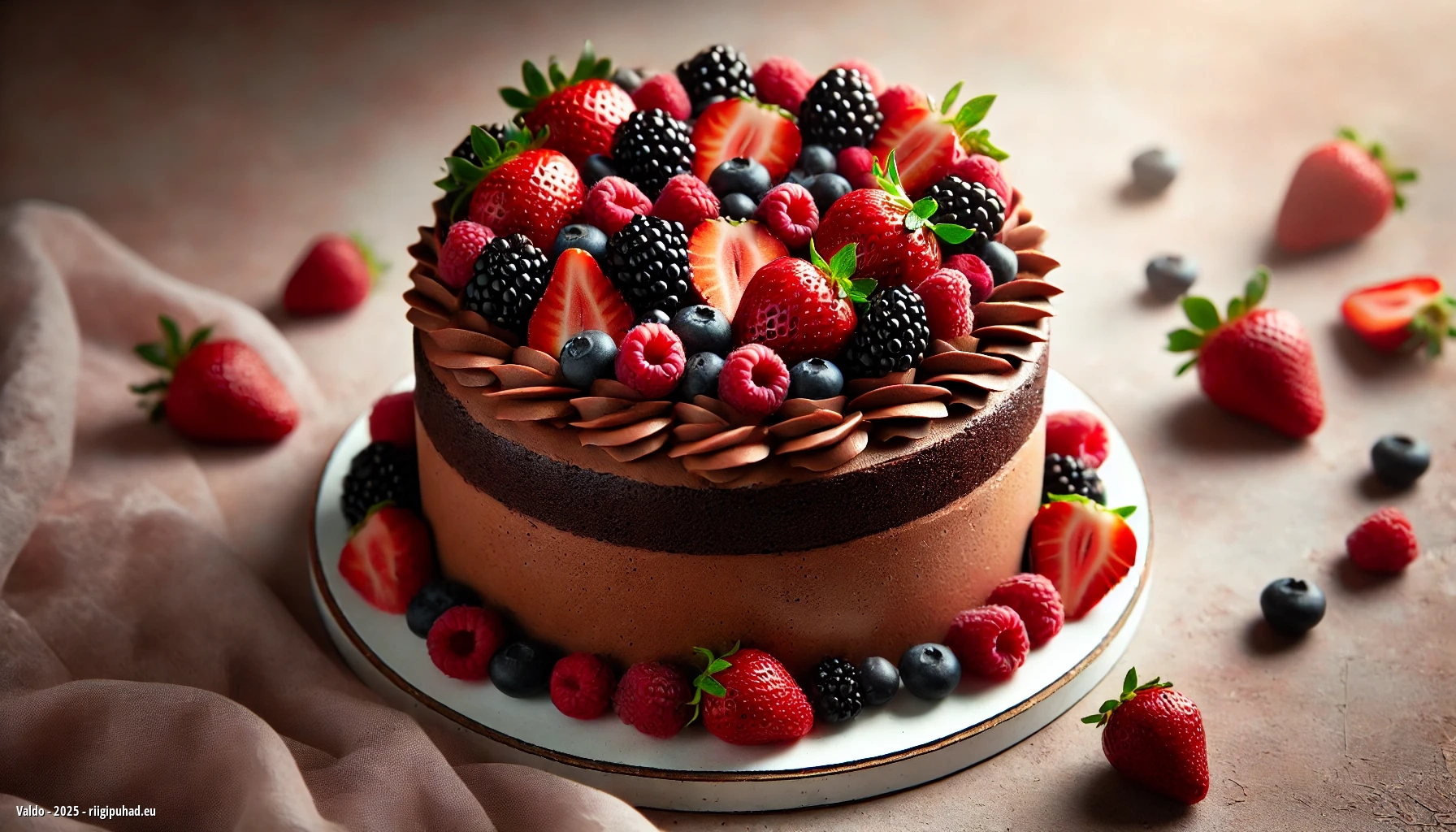 Valdo nimepäevaõhtu tordiga