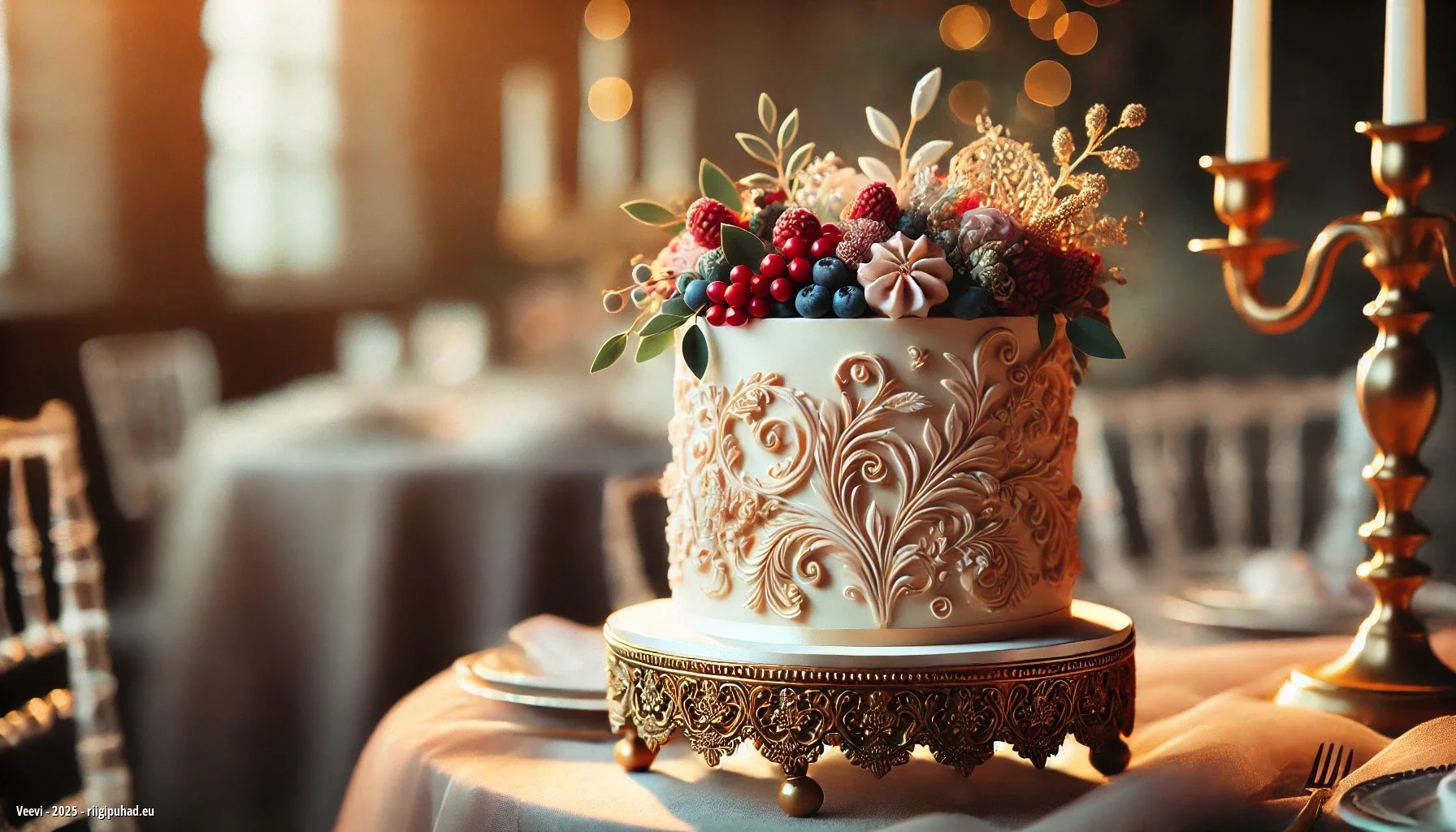 Veevi nimepäevaõhtu tordiga