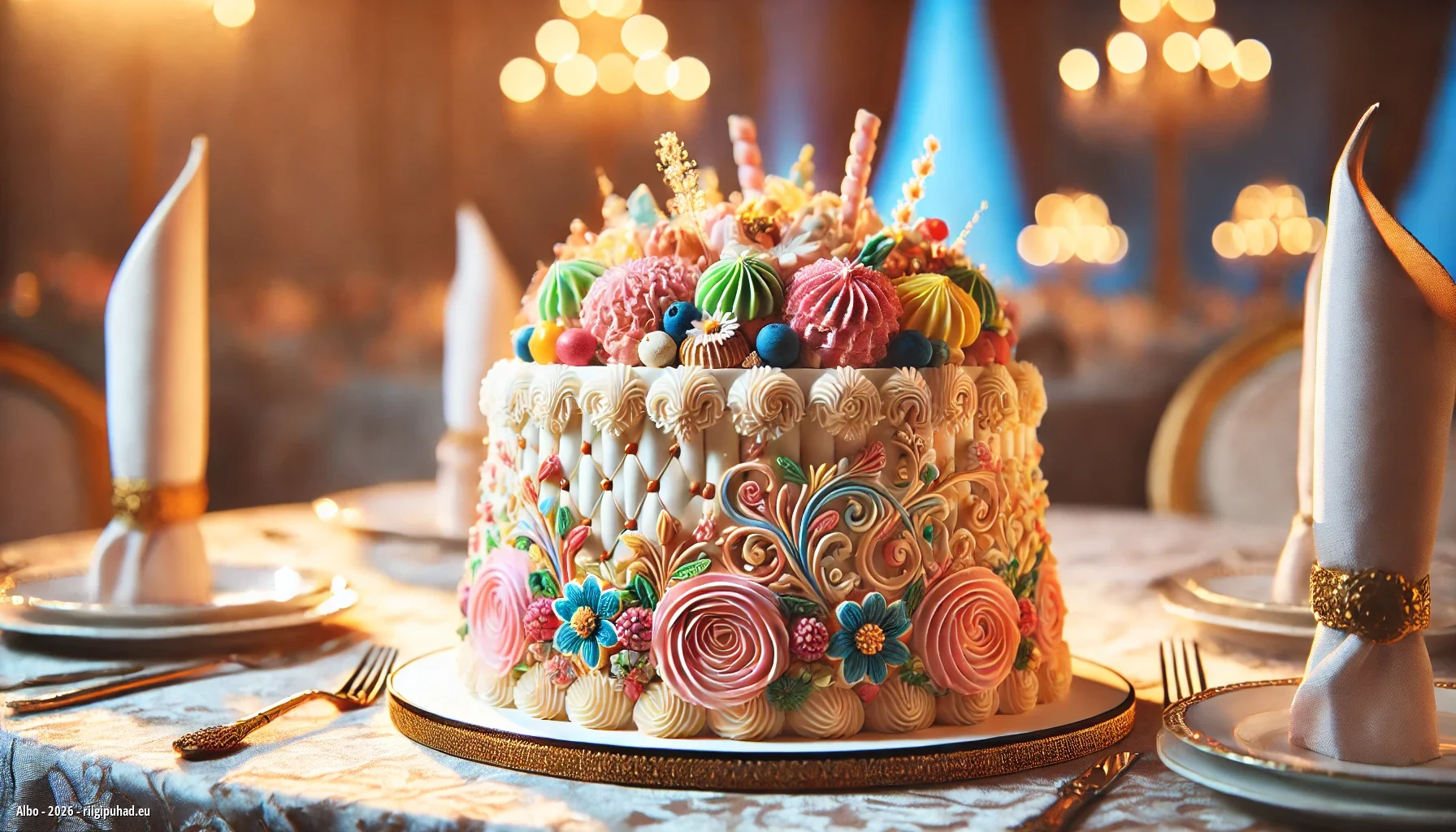 Albo nimepäevapidu tordilõhnaga