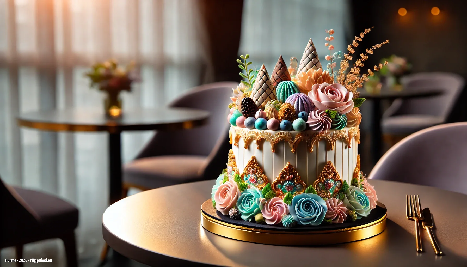 Hurme nimepäevapidu tordiga