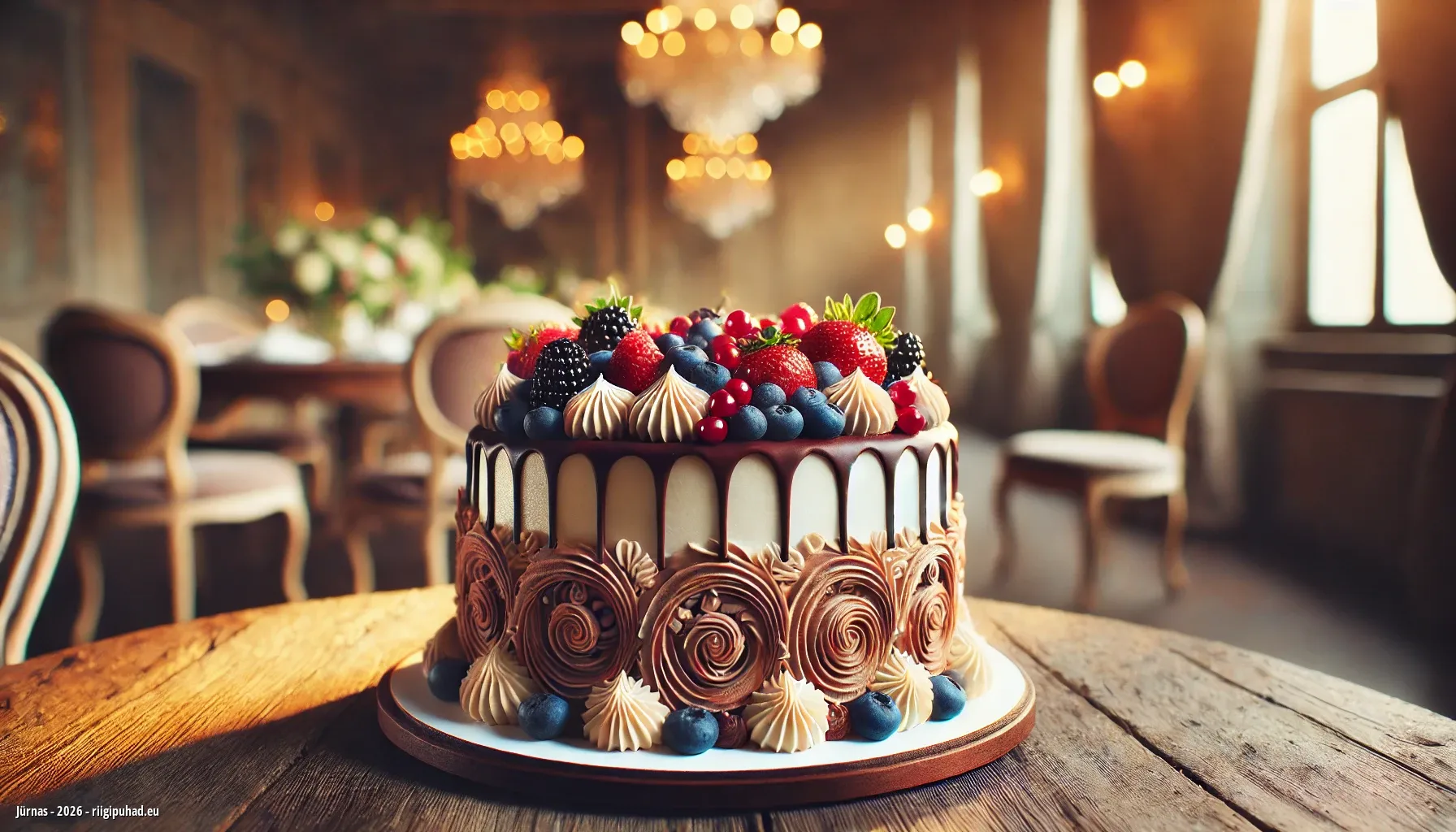 Jürnase nimepäevapidu maiustustega