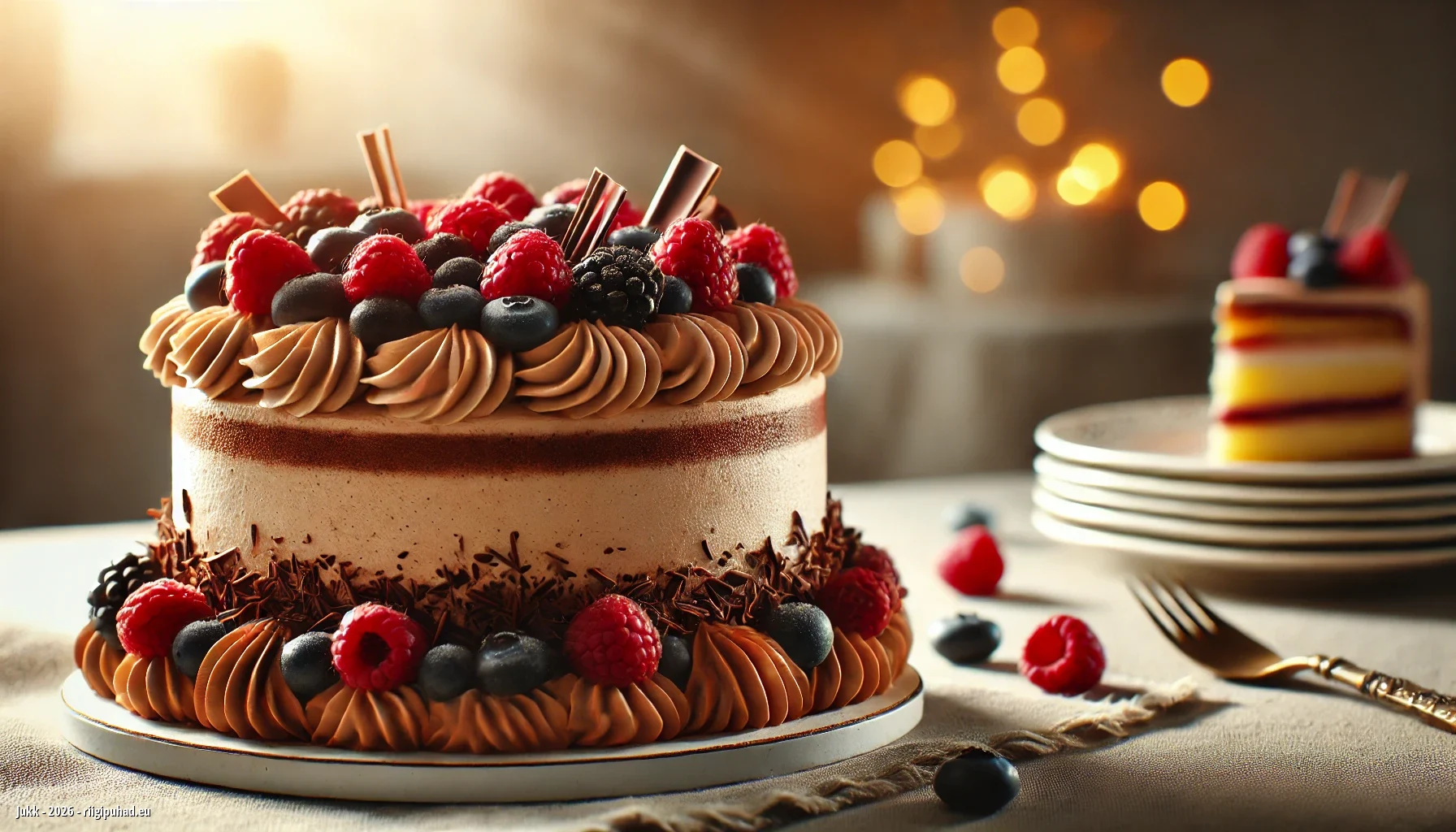 Jukku nimepäeva tähistamine maitsva tordiga