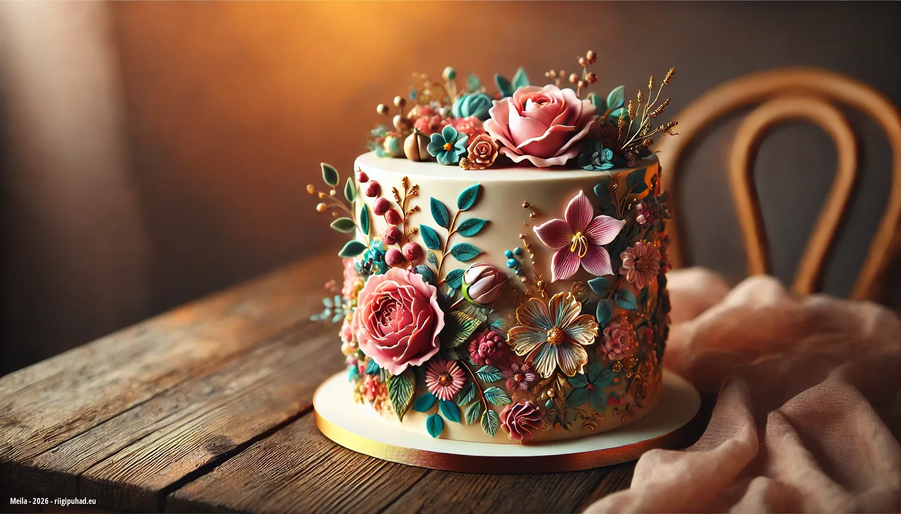 Meila nimepäevaõhtu tordiga