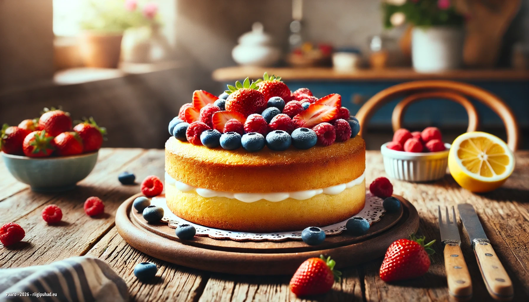 Pääro nimepäev, kus tort teeb päeva eriliseks