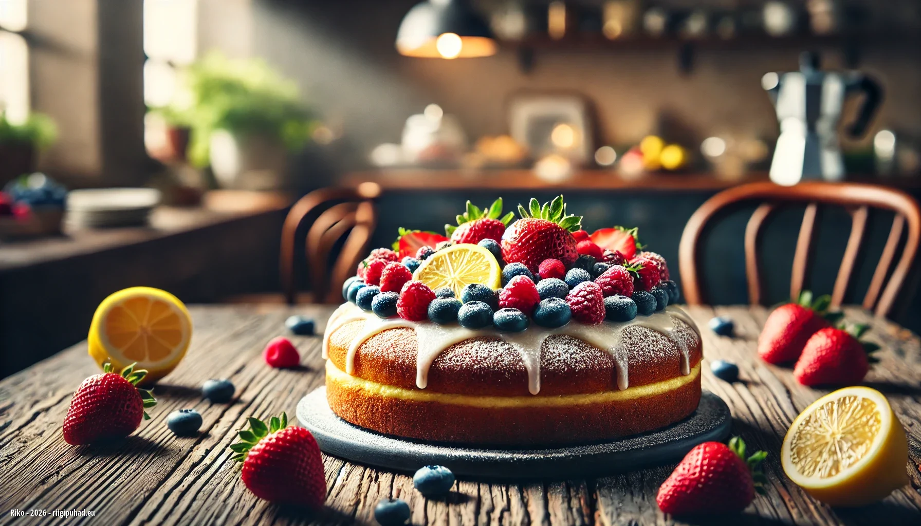 Riko nimepäeva tähistamine koogiga