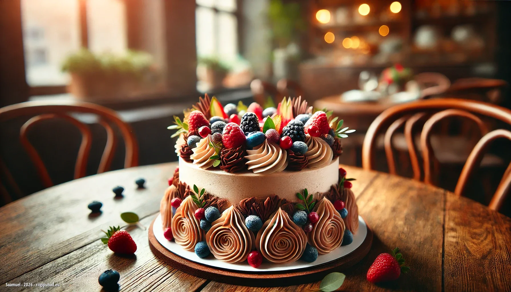 Saamueli nimepäevaõhtu tordiga