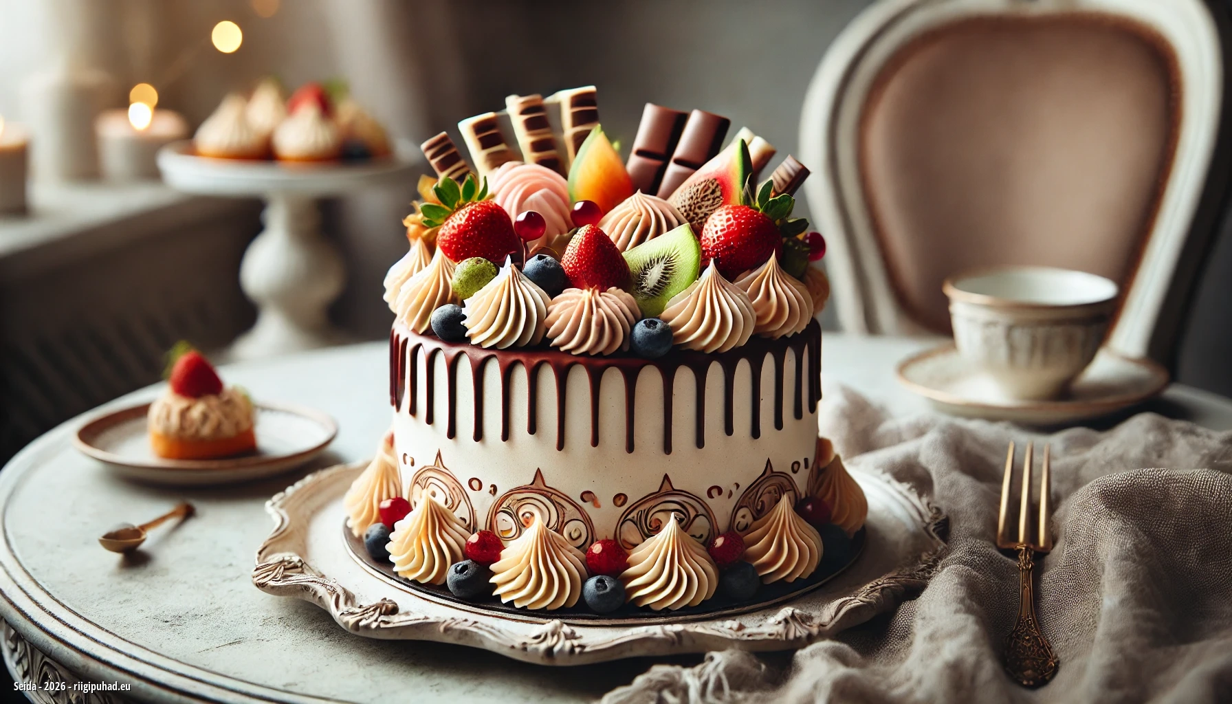 Seida nimepäevatort - päeva magus kroon