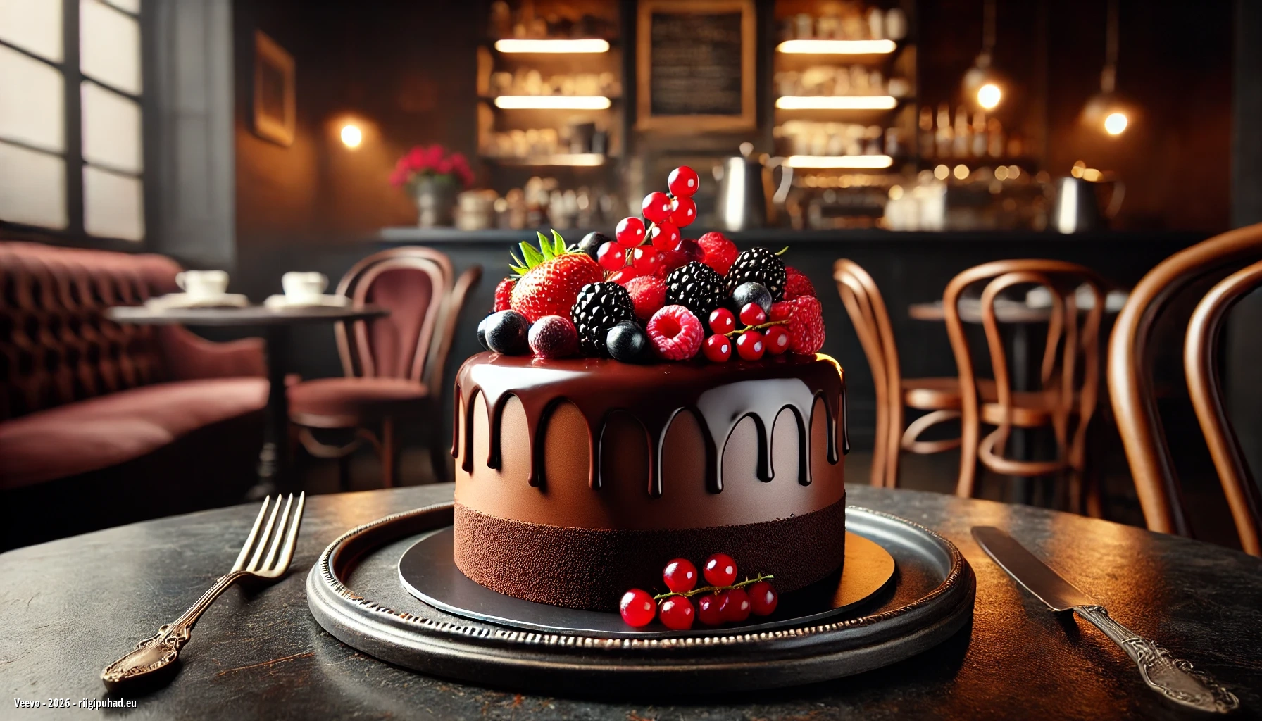 Veevo nimepäev - koogiga kaetud nimepäevalaud