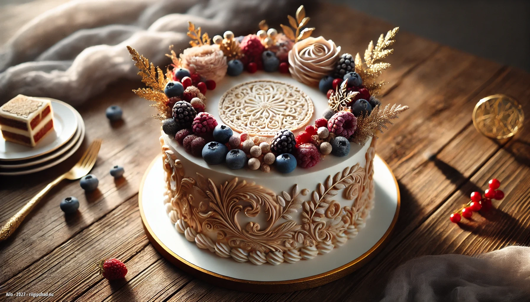 Ailo nimepäevapidu maitsva tordiga