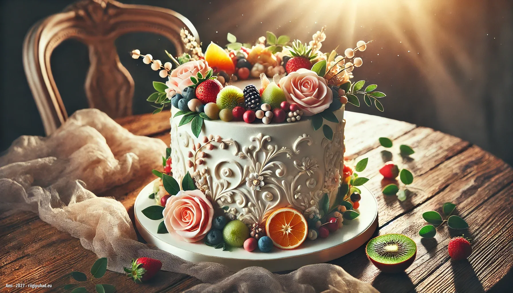 Ami nimepäevapidu maitsva tordiga