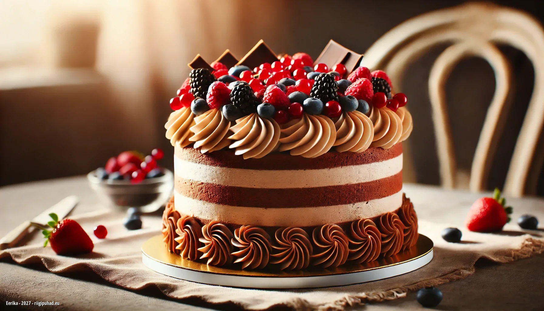 Eerika nimepäevapidu maiustustega