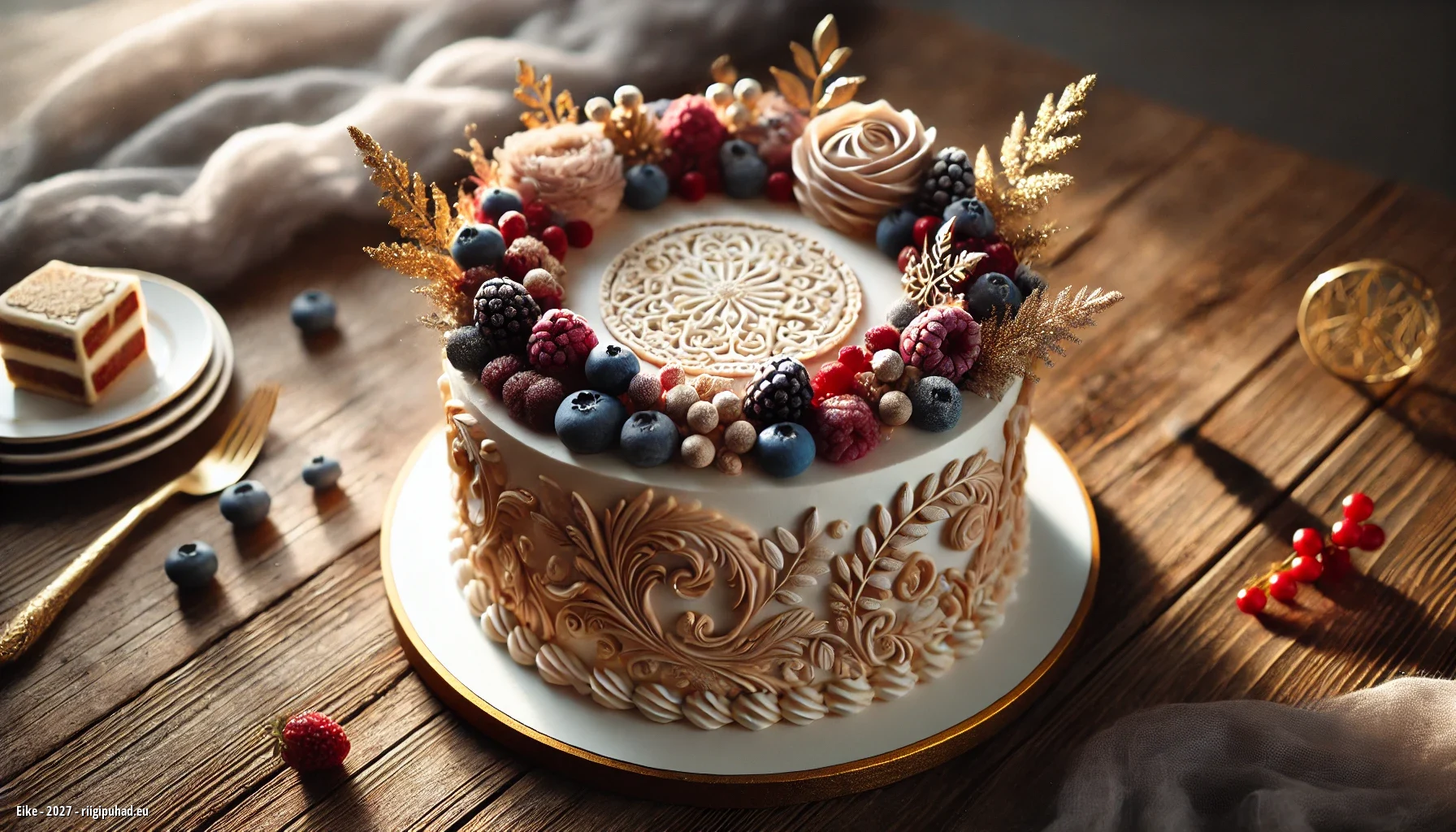 Eike nimepäeva tähistamine uhke tordiga