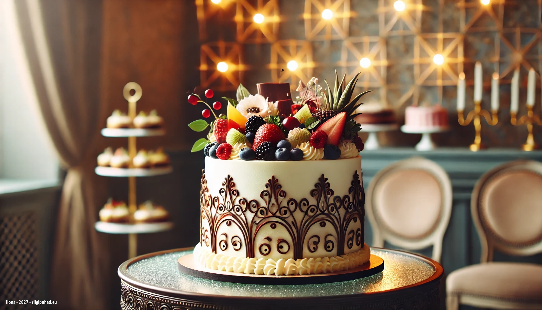 Ilona nime tähtpäev - koogiga tähistatud