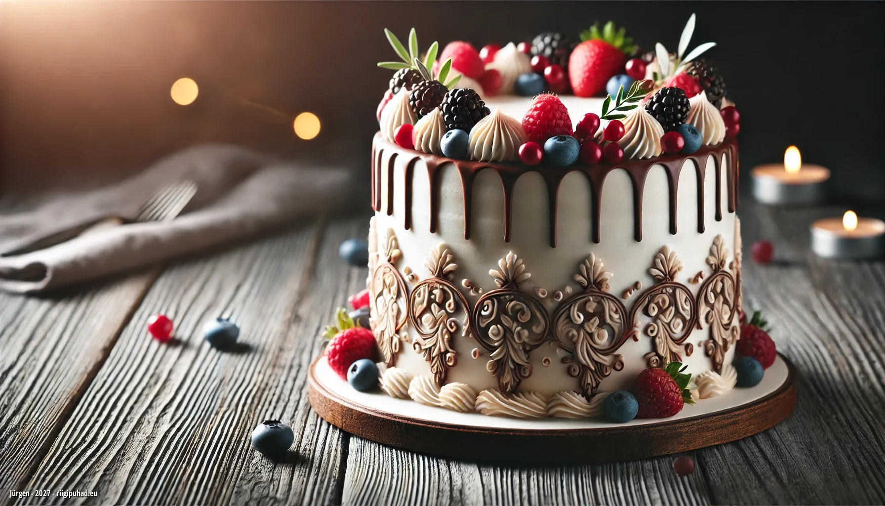 Jürgeni nime tähtpäev - koogiga tähistatud