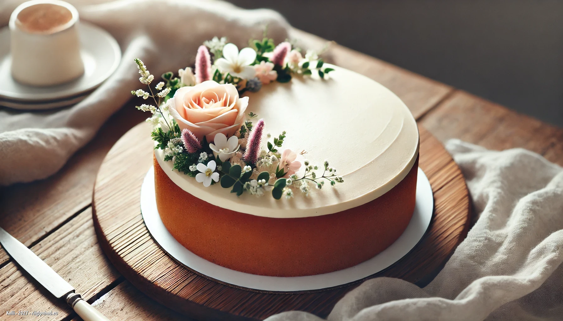 Kalli nimepäeva tähistamine koogiga