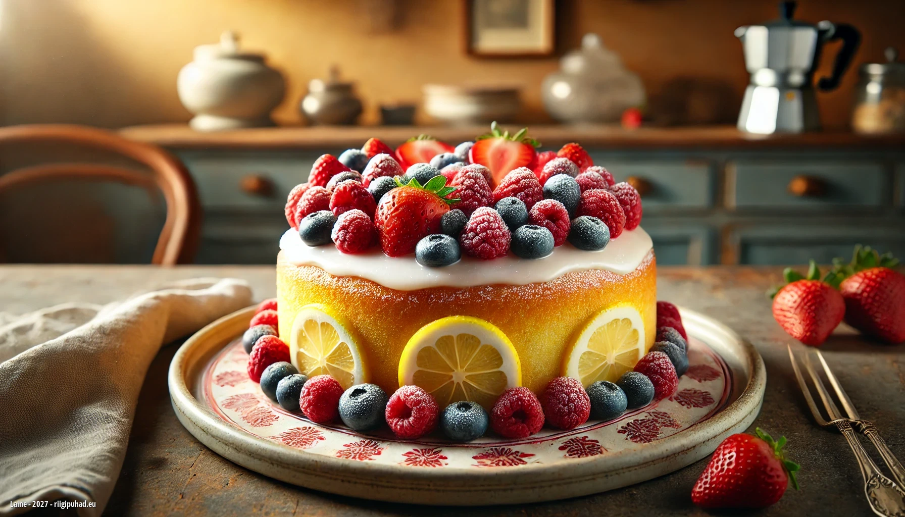 Laine nime tähtpäev - koogiga tähistatud