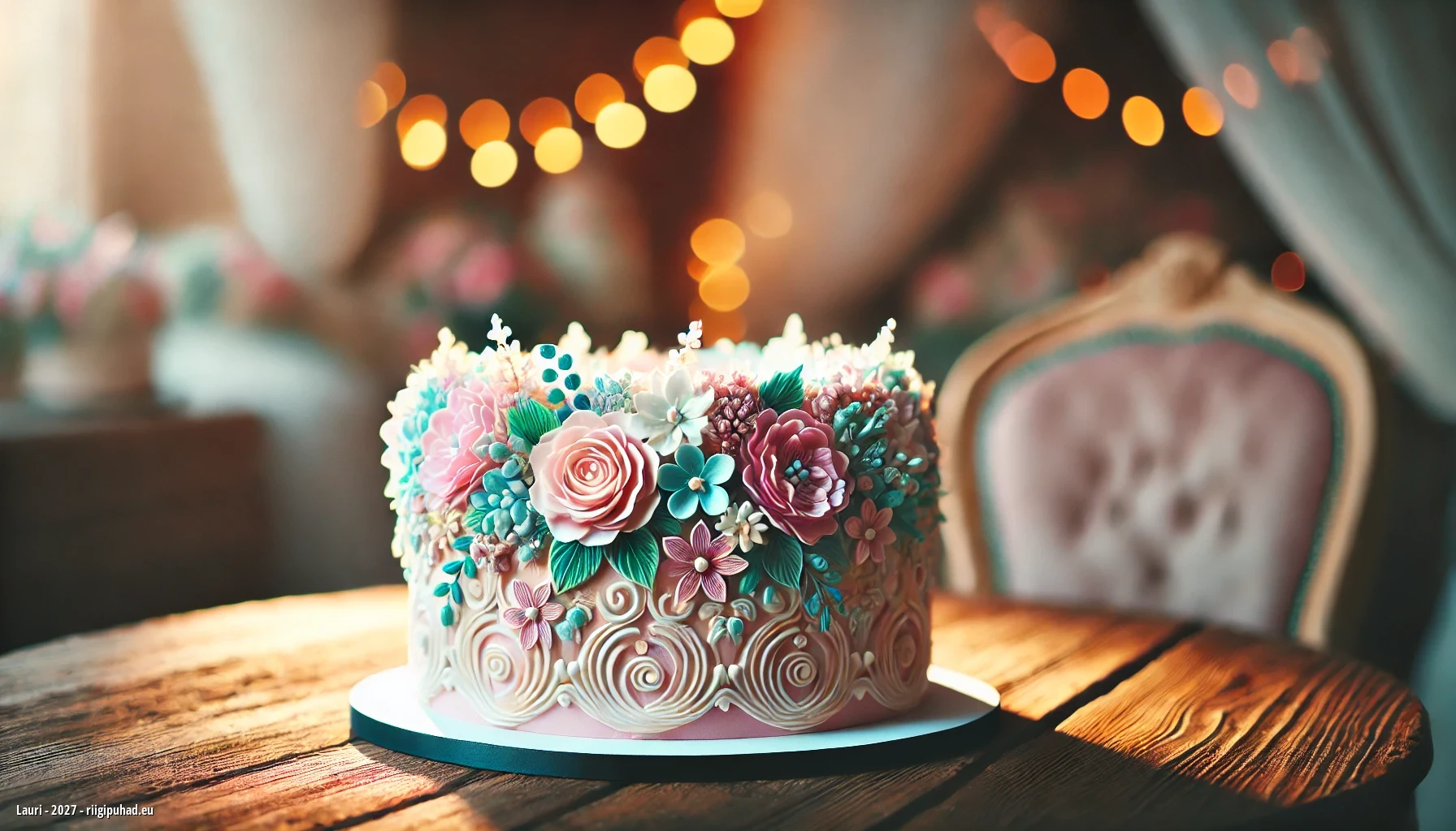 Lauri nimepäevatort - päeva magus kroon