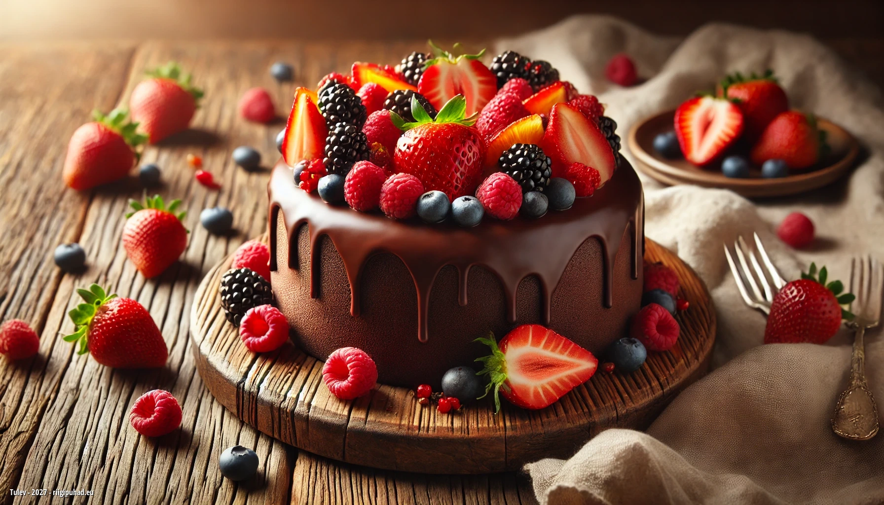 Tulevi nimepäevapidu maitsva tordiga