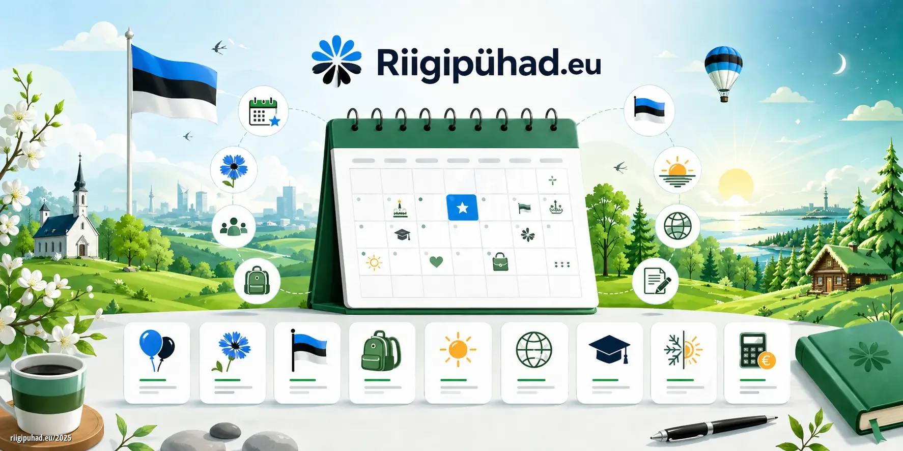 Eesti pühade kalender 2025
