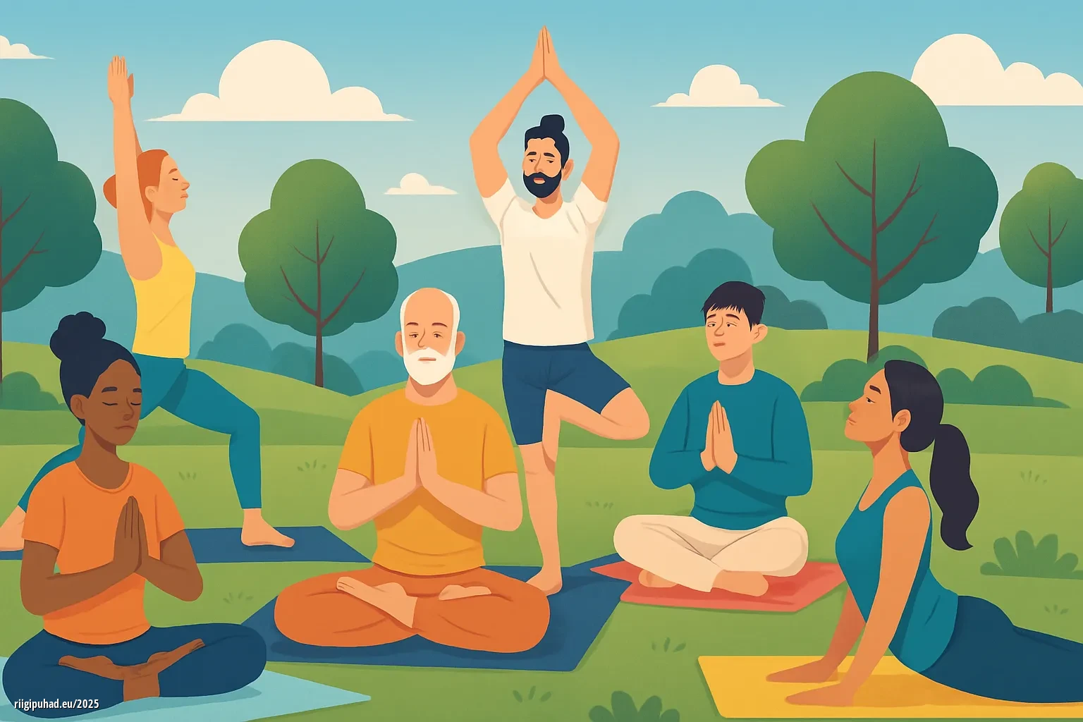 Ülemaailmne joogapäev - tähistamine 2025