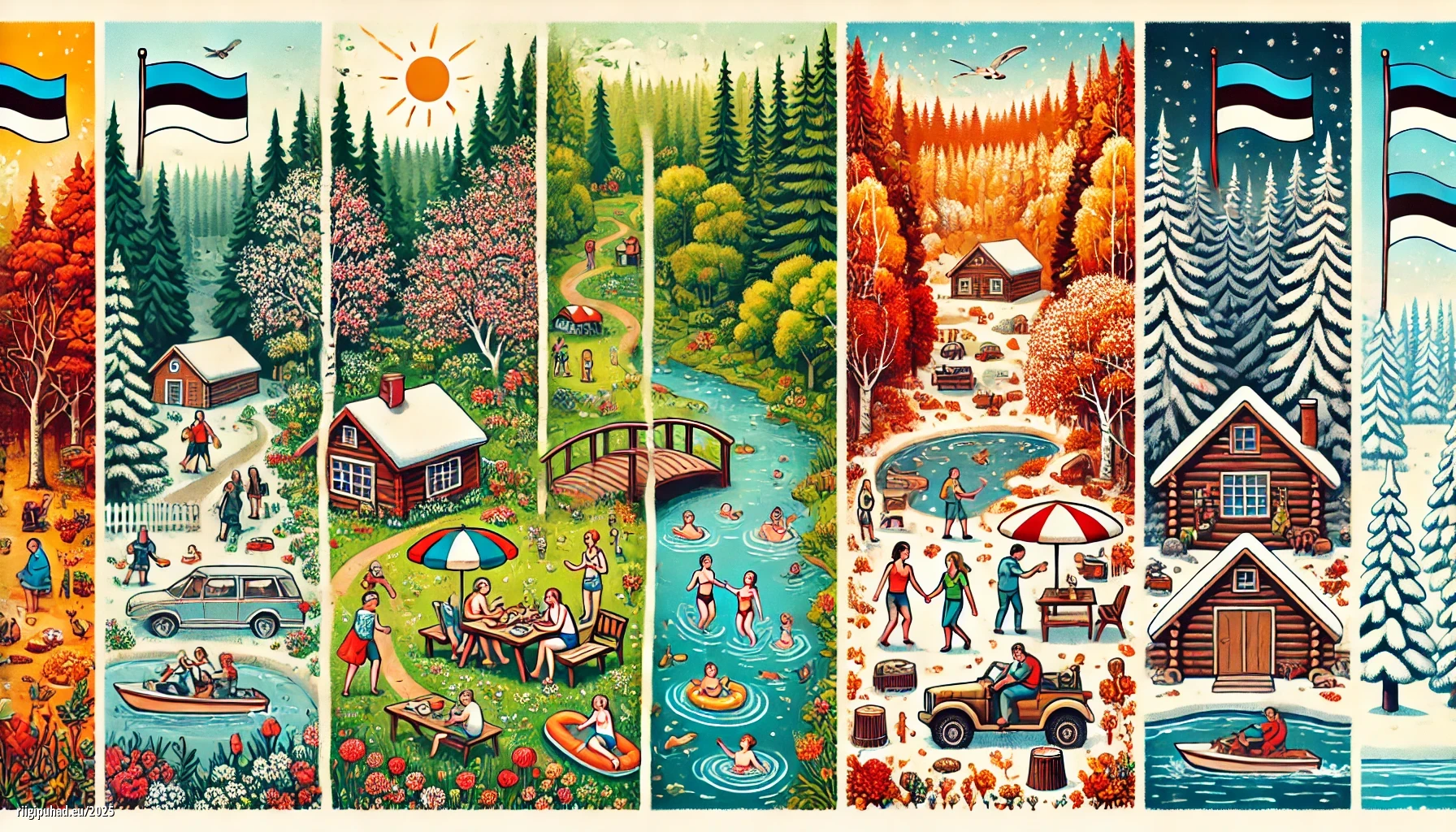 Punased pühad Eestis 2025