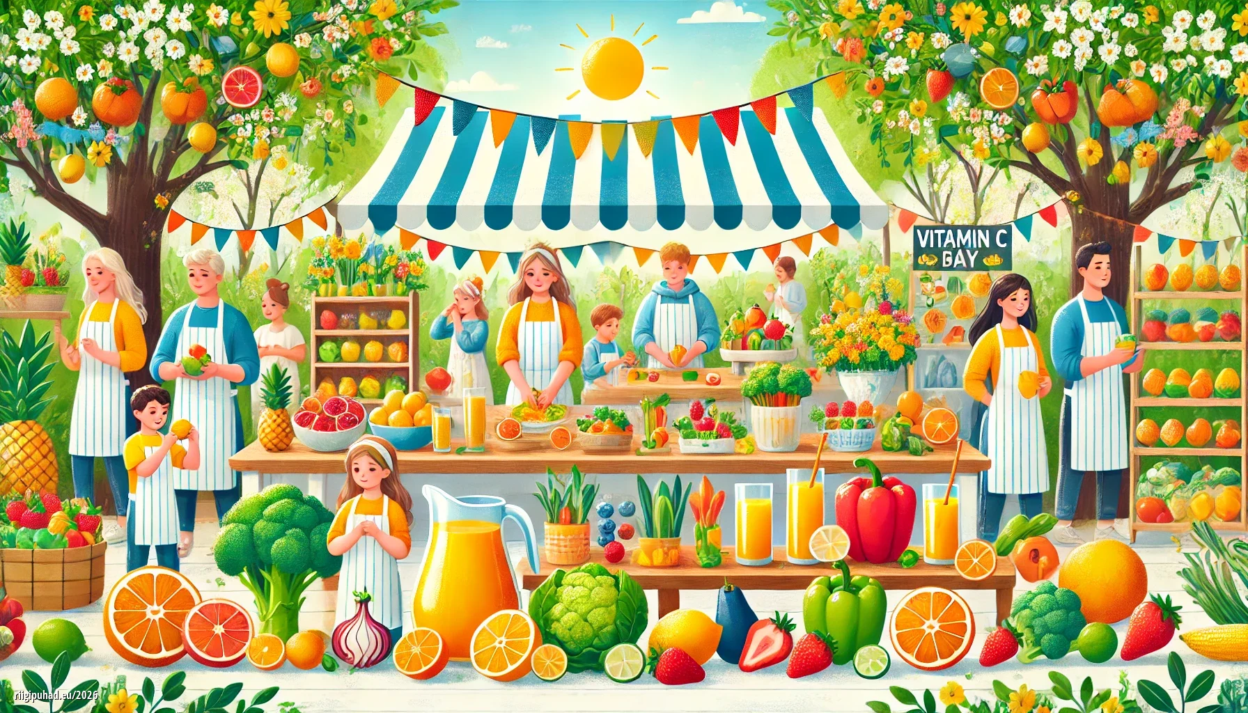 C-vitamiini päev - tähistamine 2026