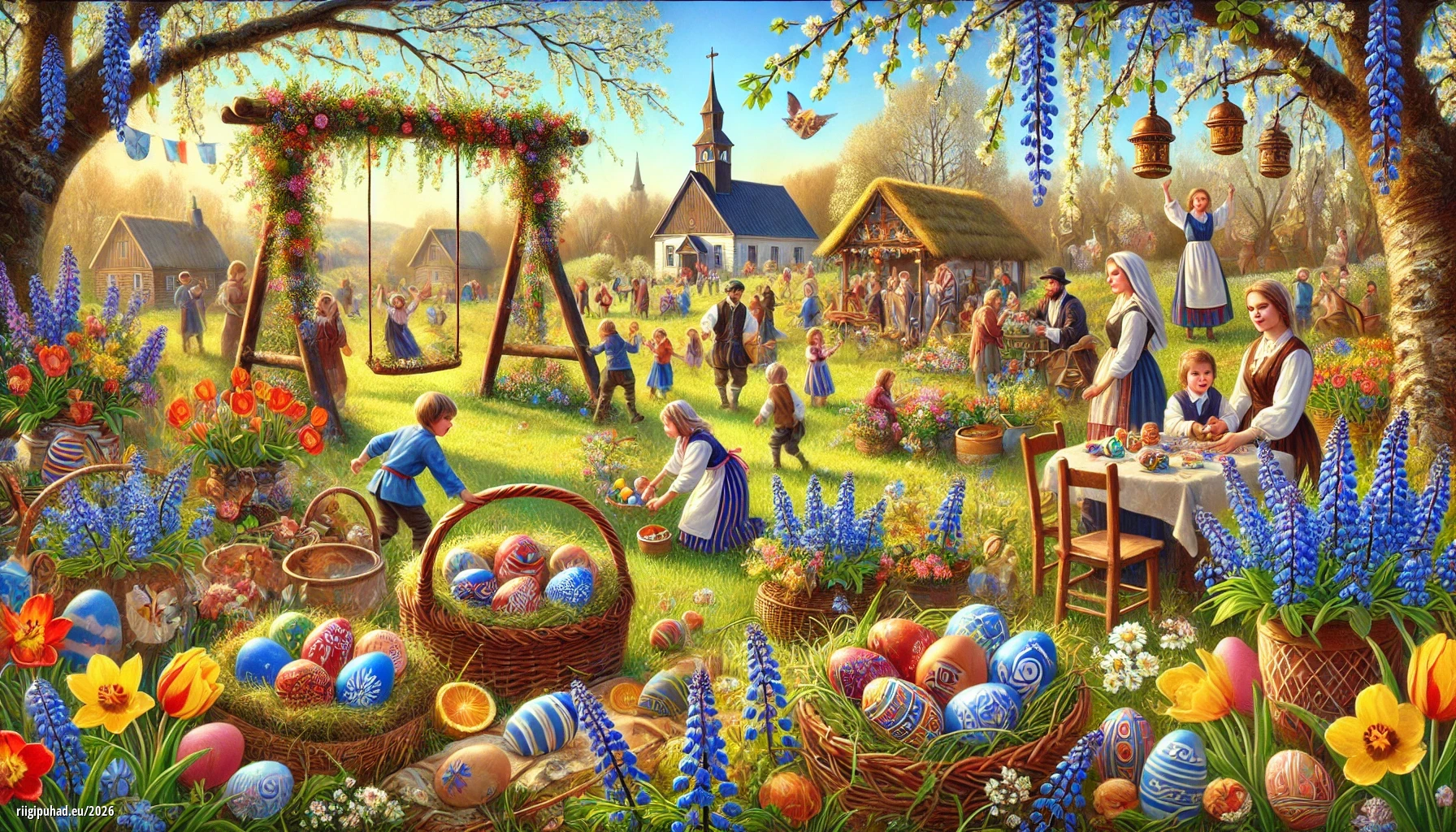 Lihavõtted / munapühad - tähistamine 2026