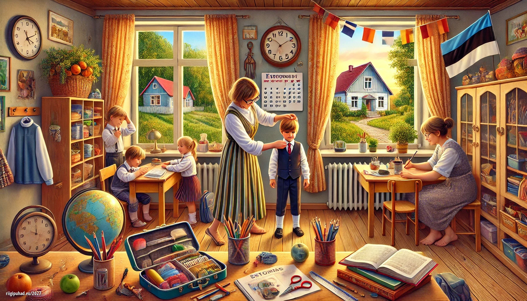 Esimese koolipäeva ettevalmistused kodus ja koolis 2027