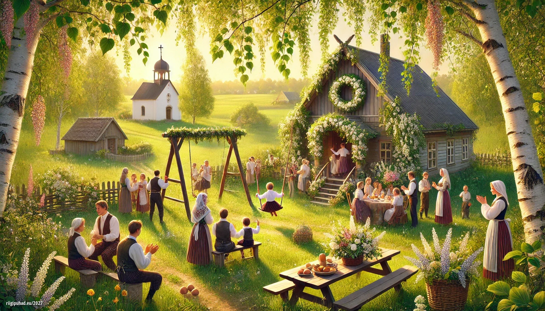 Nelipühad / suvistepühad / kasepühad - tähistamine 2027