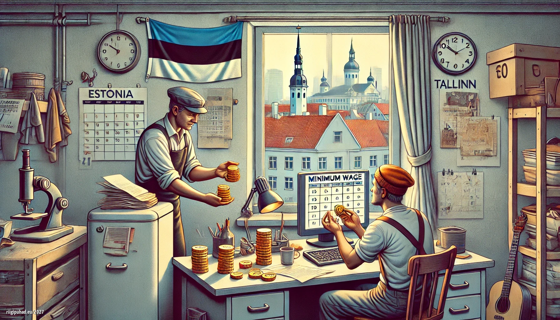 Miinimumpalk Eestis: tähtsus, regulatsioon ja mõju tööturule 2027