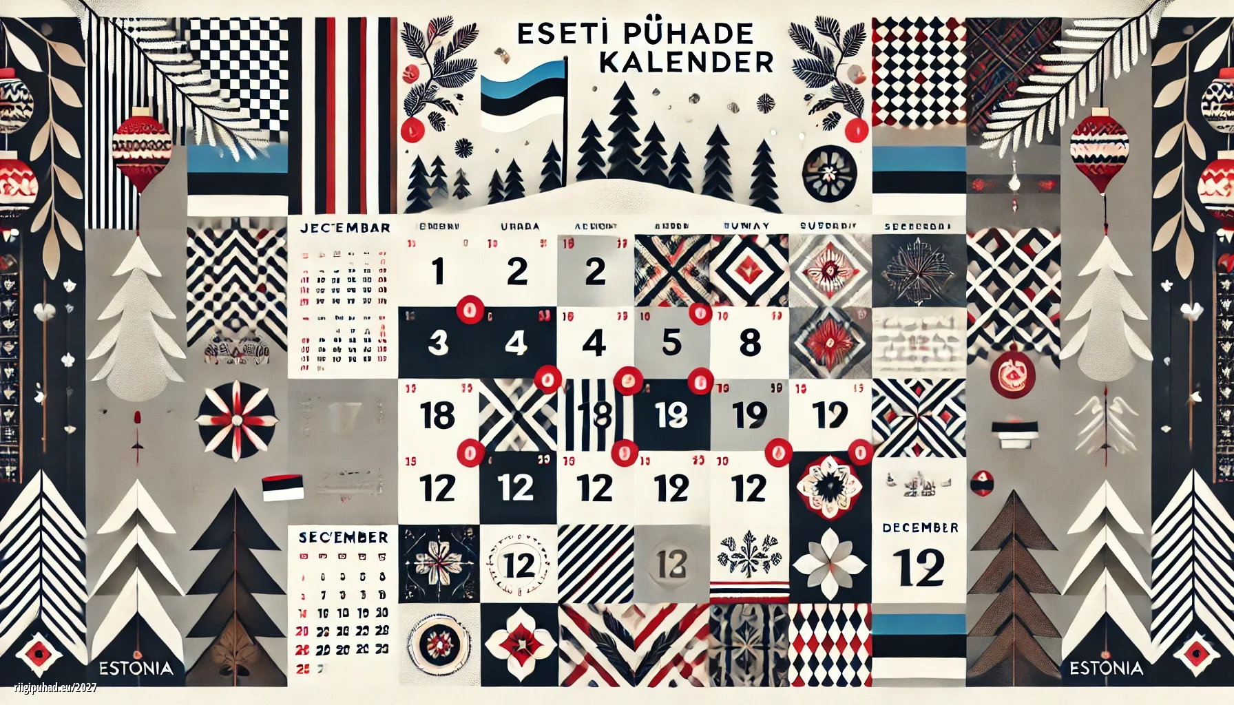 Eesti pühade kalender 2027