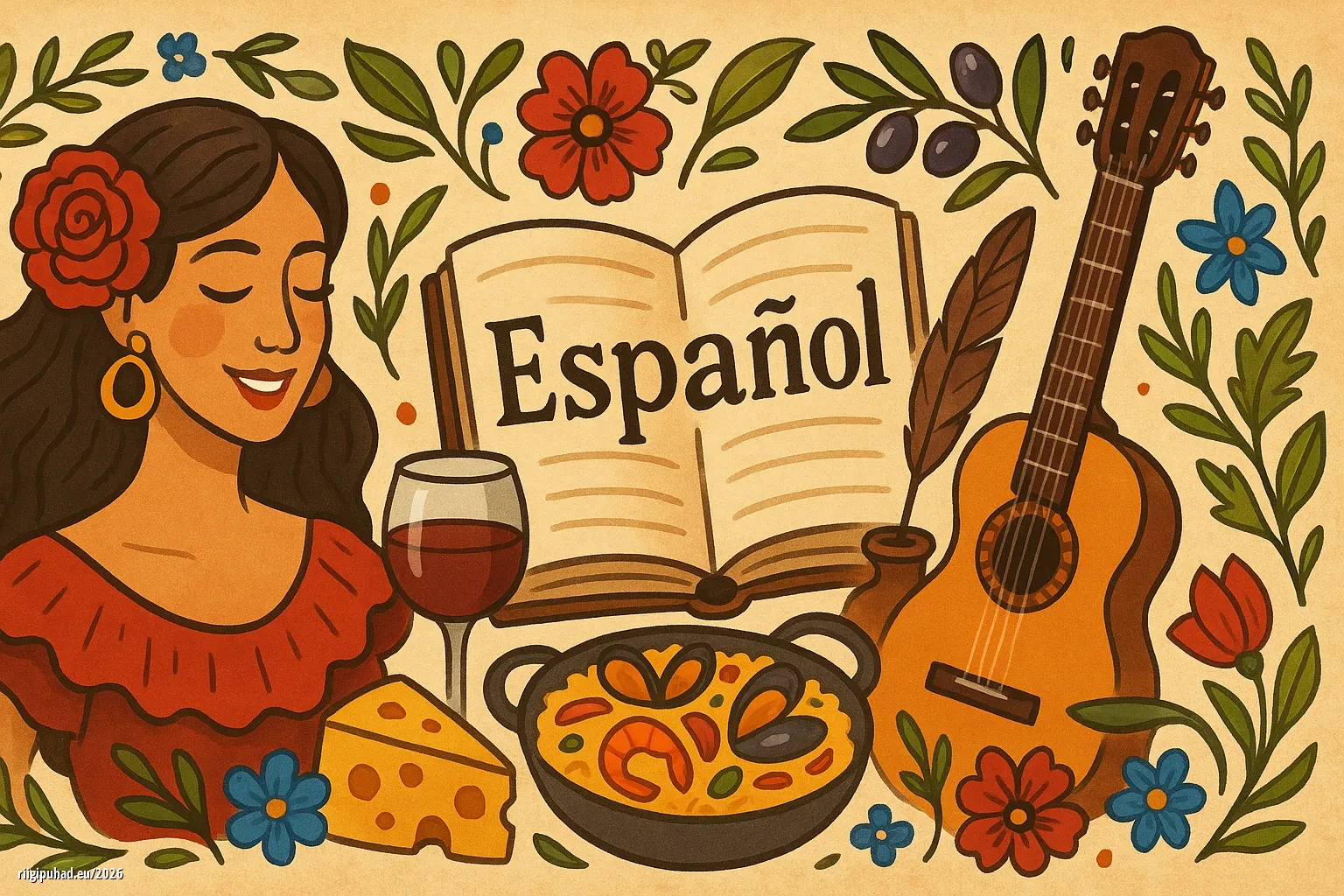 Hispaania keele päev - tähistamine 2026