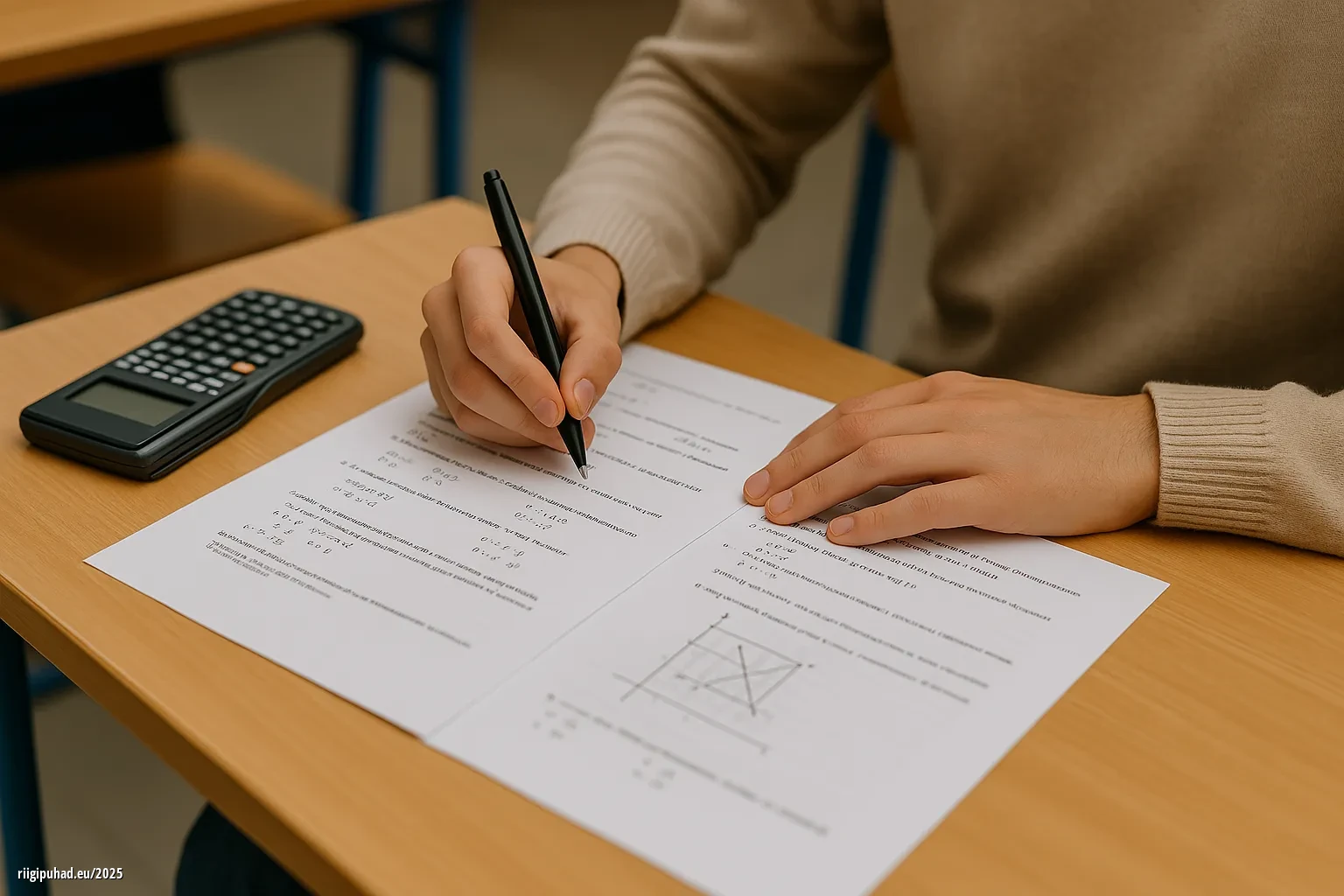 Matemaatika riigieksam - tähistamine 2025